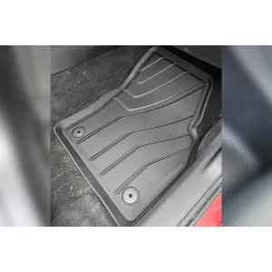 Mochete din cauciuc specifice de la SPARTline potrivite pentru Audi A1, Seat Ibiza, Arona, Volkswagen Polo după 2017, Skoda Fabia după 2021, set de 4 piese, culoare neagră-image-6232921