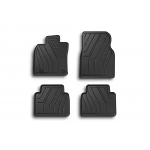 Specific rubber mats from SPARTline suitable for Toyota Camry after 2018 Set of 4 pcs, black