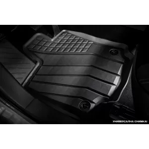 Specific rubber mats from SPARTline suitable for Audi Q5 after 2017 Set of 4 pcs, black