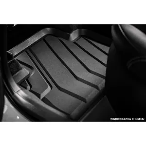Specific rubber mats from SPARTline suitable for Audi Q5 after 2017 Set of 4 pcs, black