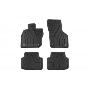 Mănuși din cauciuc specifice de la SPARTline potrivite pentru Volkswagen Golf VIII wagon după 2021, set de 4 piese, culoare neagră-image-6233232