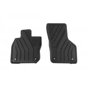 Mochete din cauciuc specifice de la SPARTline potrivite pentru Volkswagen Golf VIII hatchback, MHeV după 2021, set de 4 piese, culoare neagră-image-6233279