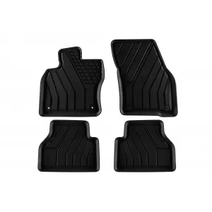 Mochete din cauciuc specifice de la SPARTline potrivite pentru Volkswagen Caddy după 2021, set de 4 piese, culoare neagră
