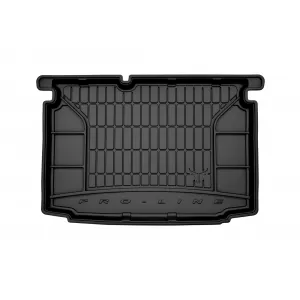 Covor de cauciuc Frogum ProLine potrivit pentru Volkswagen Polo hatchback 2009-2017 cu podeaua portbagajului în poziția inferioară