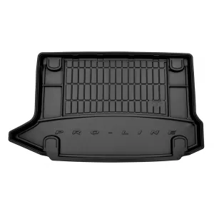 Covor de cauciuc Frogum ProLine potrivit pentru Hyundai Kona 2017-2023, cu podeaua portbagajului în poziția superioară