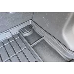 Covor de cauciuc Frogum ProLine potrivit pentru Hyundai Kona 2017-2023, cu podeaua portbagajului în poziția superioară-image-6233430