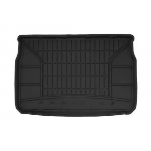 Frogum ProLine rubber trunk mat suitable for Peugeot 208 2012-2019 without subwoofer