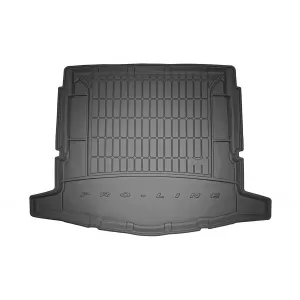 Covor din cauciuc Frogum ProLine potrivit pentru Nissan X-Trail 2013-2017 5 locuri cu podeaua portbagajului în poziția inferioară
