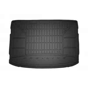 Covor din cauciuc Frogum ProLine potrivit pentru Hyundai iX20 2010-2018 cu podeaua portbagajului în poziția inferioară