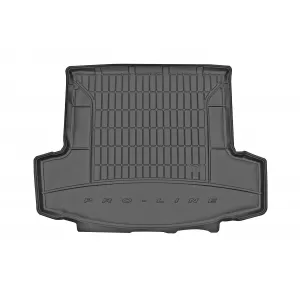 Covor de cauciuc Frogum ProLine potrivit pentru Chevrolet Captiva 2006-2015 7 locuri cu rândul 3 de scaune pliat, fără compartiment de încărcare suplimentar