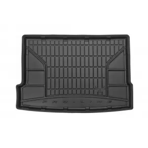 Frogum ProLine rubber trunk mat suitable for BMW X2 F39 after 2018 with the trunk floor in the upper position