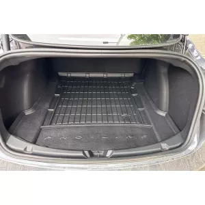 Frogum ProLine rubber trunk mat suitable for Tesla Model 3 after 2017 for rear trunk