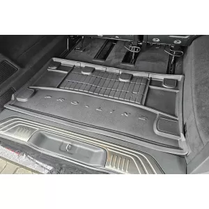 Frogum ProLine rubber trunk mat suitable for Mercedes Vito after 2014 5 doors, behind the 3rd row seats, version Tourer Pro Tourer Select-image-6234305