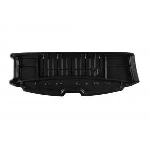 Covor de portbagaj din cauciuc Frogum ProLine potrivit pentru Mazda 5 2005-2010 7 locuri cu scaunele din a treia linie ridicate, cu roată de rezervă temporară