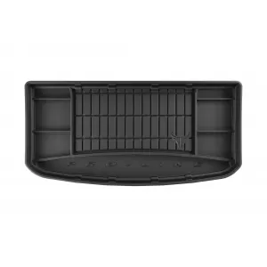 Frogum ProLine rubber trunk mat suitable for Hyundai i10 after 2020 with standard spare wheel