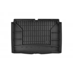 Frogum ProLine rubber trunk mat suitable for Mercedes GLA H247 after 2019 with the trunk floor in the lower position
