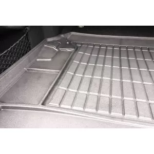 Covor din cauciuc Frogum ProLine potrivit pentru Mercedes E class W212 sedan 2009-2016 versiune fără inserție din plastic în spatele scaunelor din spate-image-6234766