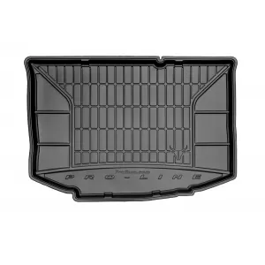 Frogum ProLine rubber trunk mat suitable for Ford Fiesta 2008-2017 without side pockets