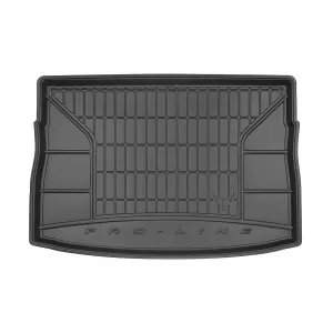 Covor de cauciuc Frogum ProLine potrivit pentru Volkswagen Golf VII hatchback 2012-2019 cu podeaua portbagajului în poziția superioară