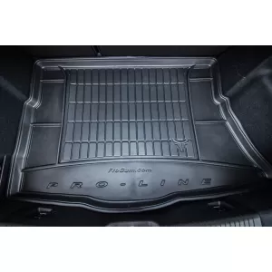 Frogum ProLine rubber trunk mat suitable for Kia Ceed hatchback 2012-2018 without side pockets