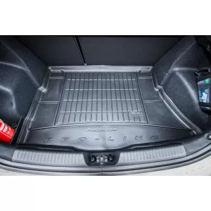 Frogum ProLine rubber trunk mat suitable for Kia Ceed hatchback 2012-2018 without side pockets