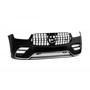 Pacchetto di tuning A design tipo 63 adatto per Mercedes GLE Coupe C167 dopo il 2019 con elementi in cromo-image-6235259