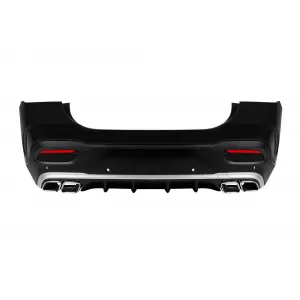 Pacchetto di tuning A design tipo 63 adatto per Mercedes GLE Coupe C167 dopo il 2019 con elementi in cromo-image-6235261