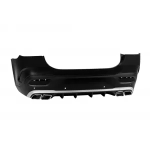 Pacchetto di tuning A design tipo 63 adatto per Mercedes GLE Coupe C167 dopo il 2019 con elementi in cromo-image-6235262