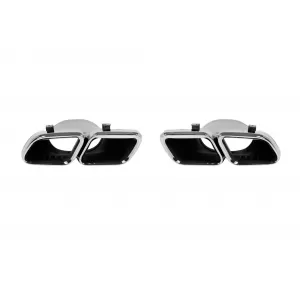 Pacchetto di tuning A design tipo 63 adatto per Mercedes GLE Coupe C167 dopo il 2019 con elementi in cromo-image-6235266
