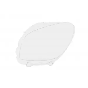Left headlight lens suitable for Smart 453 ForFour 2017-2019