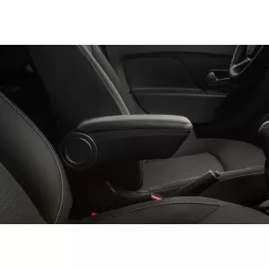 Rati Armrest model Armster 3 with black eco leather suitable for Dacia Spring after 2021