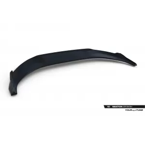 Spoiler Maxton Design versione 1 adatto per paraurti anteriore S-line di Audi A6 S-line C9 Avant dopo il 2025, verniciato di nero-image-6235594