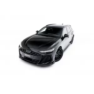 Spoiler Maxton Design versione 2 adatto per paraurti anteriore S-line di Audi A6 S-Line C9 Avant dopo il 2025, laccato nero-image-6235605