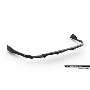 Spoiler Maxton Design versione 2 adatto per paraurti anteriore S-line di Audi A6 S-Line C9 Avant dopo il 2025, laccato nero-image-6235613