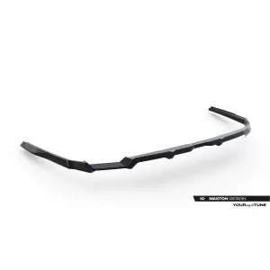 Spoiler Maxton Design versione 1 adatto per paraurti posteriore S-line di Audi A6 S-line C9 Avant dopo il 2025, verniciato nero-image-6235623