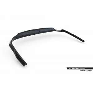 Spoiler Maxton Design versione 1 adatto per paraurti posteriore S-line di Audi A6 S-line C9 Avant dopo il 2025, verniciato nero-image-6235624