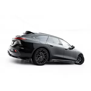 Additifs Maxton Design version 2 adaptés pour jupes latérales de type S-line sur Audi A6 S-Line C9 Avant après 2025, laque noire-image-6235654