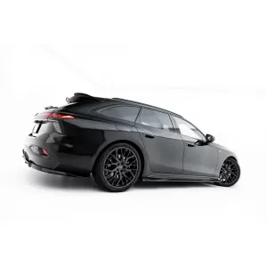 Set di spoiler tipo S-Line versione 1 Maxton Design adatto per minigonne, paraurti anteriore, paraurti posteriore e tetto dell'Audi A6 S-Line C9 Avant dopo il 2025, nero lucido-image-6235672