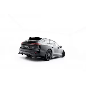Set di spoiler tipo S-Line versione 1 Maxton Design adatto per minigonne, paraurti anteriore, paraurti posteriore e tetto dell'Audi A6 S-Line C9 Avant dopo il 2025, nero lucido-image-6235673