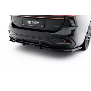 Set di spoiler tipo S-Line versione 1 Maxton Design adatto per minigonne, paraurti anteriore, paraurti posteriore e tetto dell'Audi A6 S-Line C9 Avant dopo il 2025, nero lucido-image-6235678