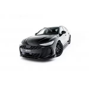 Kit Spoiler Maxton Design S-Line Tipo 2 adatto per minigonne, paraurti anteriore, paraurti posteriore e tetto dell'Audi A6 S-Line Avant C9 dopo il 2025, verniciato in nero-image-6235690