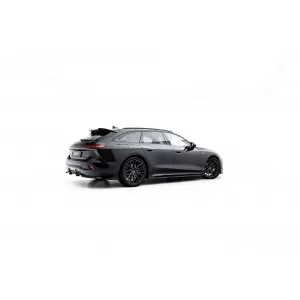 Kit Spoiler Maxton Design S-Line Tipo 2 adatto per minigonne, paraurti anteriore, paraurti posteriore e tetto dell'Audi A6 S-Line Avant C9 dopo il 2025, verniciato in nero-image-6235702