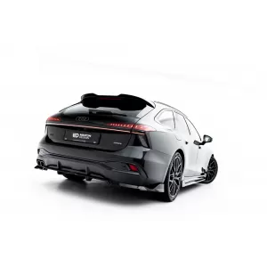 Kit Spoiler Maxton Design S-Line Tipo 2 adatto per minigonne, paraurti anteriore, paraurti posteriore e tetto dell'Audi A6 S-Line Avant C9 dopo il 2025, verniciato in nero-image-6235704