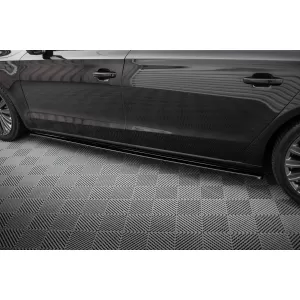 Kit spoiler Maxton Design adatto per paraurti anteriore, posteriore e bagagliaio dell'Audi A8 D4 2013-2017, passo lungo-image-6235734
