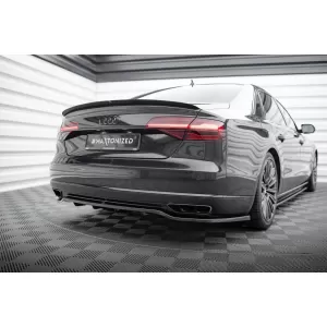 Kit spoiler Maxton Design adatto per paraurti anteriore, posteriore e bagagliaio dell'Audi A8 D4 2013-2017, passo lungo-image-6235737