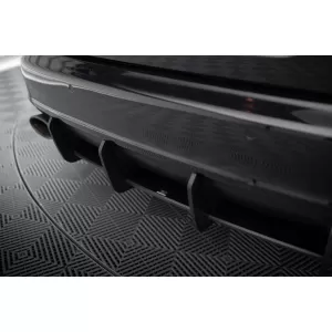 Additivo Maxton Design adatto per diffusore Audi RS6 C6 Avant 2007-2010, nero opaco-image-6235776