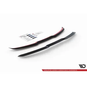 Spoiler Maxton Design versione 1 tipo RS6 adatto per Audi RS6 C8 bagagliaio dopo il 2019, laccato nero-image-6235784