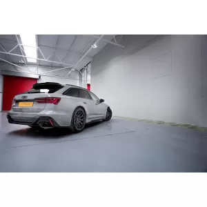 Spoiler Maxton Design versione 1 tipo RS6 adatto per Audi RS6 C8 bagagliaio dopo il 2019, laccato nero-image-6235786