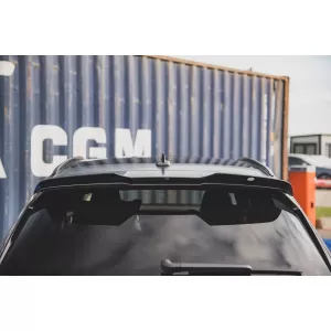 Spoiler tipo RS6 versione 2 Maxton Design adatto per il bagagliaio Audi RS6 C8 dopo il 2019, verniciato di nero-image-6235790