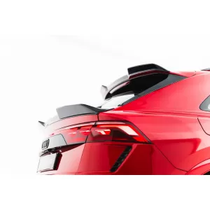 Spoiler Maxton Design adatto per il bagagliaio dell'Audi RSQ8 dopo il 2023, verniciato di nero-image-6235820